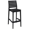 thumbnail image 2 of Sky Ares Square Bar Set with 2 Barstools Black, 2 of 5