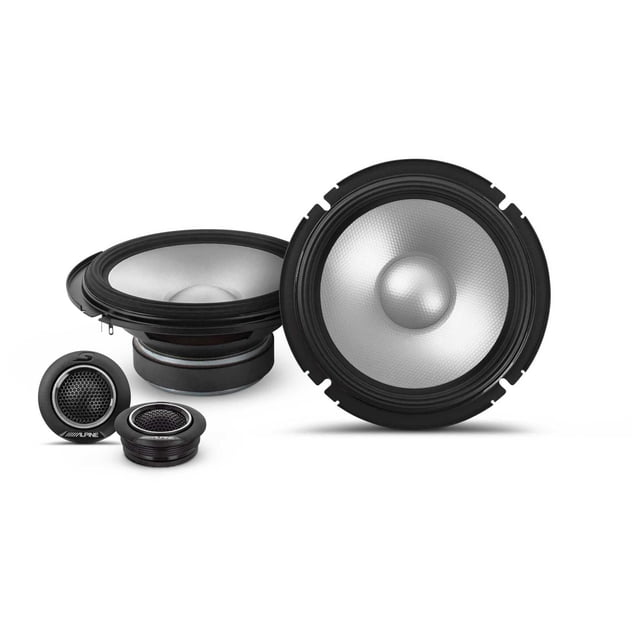 Alpine S2-S65C - Juego de altavoces componentes de próxima generación serie S de 6,5"