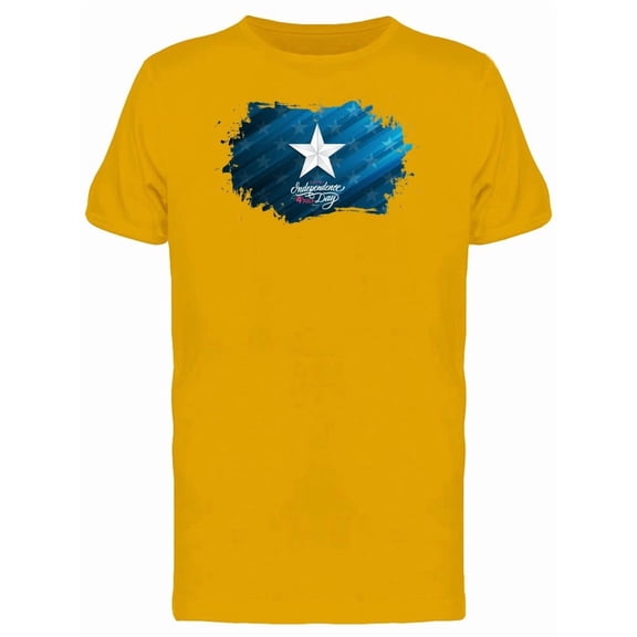 Independence Day Flag Doodle Tee Men's -Image by Shutterstock