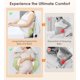 thumbnail image 3 of Almohada DONAMA para Embarazo de 76 cm con Espuma Viscoelástica en Forma de Cuña, 3 of 8