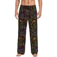 thumbnail image 1 of Fotbe Casino Icons Pantalones de Pijama para Hombre, Pantalones de Dormir, Pantalones de Casa con Cintura Ajustable y Bolsillos-XX-Large, 1 of 6