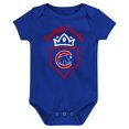 thumbnail image 2 of Fanatics Chicago Cubs 3-Pack Home Run Bodysuit Set, 2 of 4