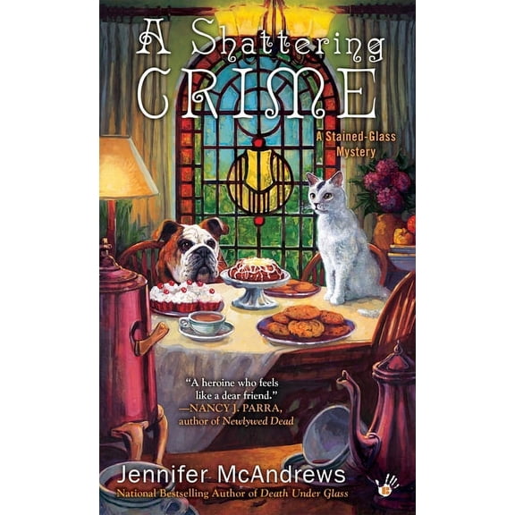 Stained-Glass Mystery A Shattering Crime, Book 3, (Paperback)