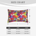thumbnail image 4 of Honeii Colorful Bananas Pattern Decorative Throw Pillow Case - Elevate Your Couch, Sofa, or Bed with Stylish Home Decor-16"x24", 4 of 6