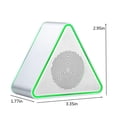 thumbnail image 3 of EGNMCR Portable Bluetooth Speaker RGB Lights Outdoor Waterproof Heavy Subwoofer Sound With Large Volume, Gift, 3 of 8