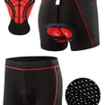 thumbnail image 1 of SUTENGDA High-Performance Mens Cycling Shorts - Stretchy & Ventilated for Breathable Comfort - 3D Gel Padded Seamless Integration Bike Riding Pants for Bicyclists, 1 of 7