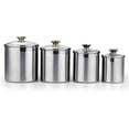 thumbnail image 4 of Cooks Standard 02553 4-Piece Canister Set, Stainless Steel, 4 of 5