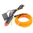 thumbnail image 2 of Car Decorative Light Strip,Akoozn Interior Lighting Cigar Lighter Drive Auto LED EL Cold Lamp Modification Parts 4 Meters, 2 of 8