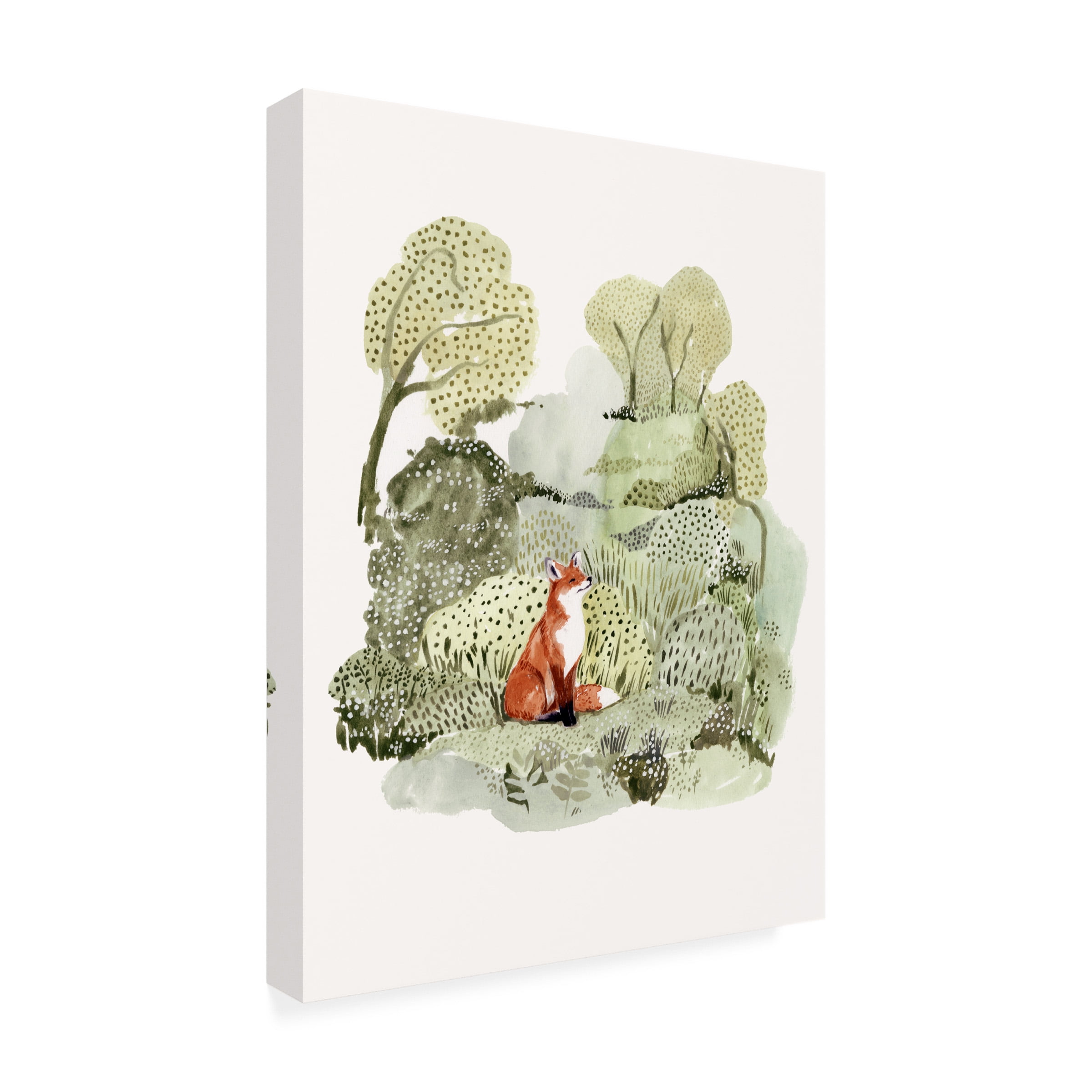 Victoria Borges 'Fox Glen I' Canvas Art