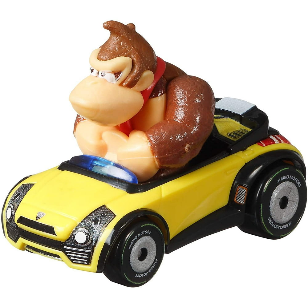 Hot Wheels Mario Kart Donkey Kong Diecast Car (Sports Coupe) (No