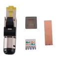 thumbnail image 4 of 36-Pack Tool Free Shielded RJ45 Cat 8, Cat8 Field Termination Plug, Cat8 Connector, Cat8 Plug, 4 of 8