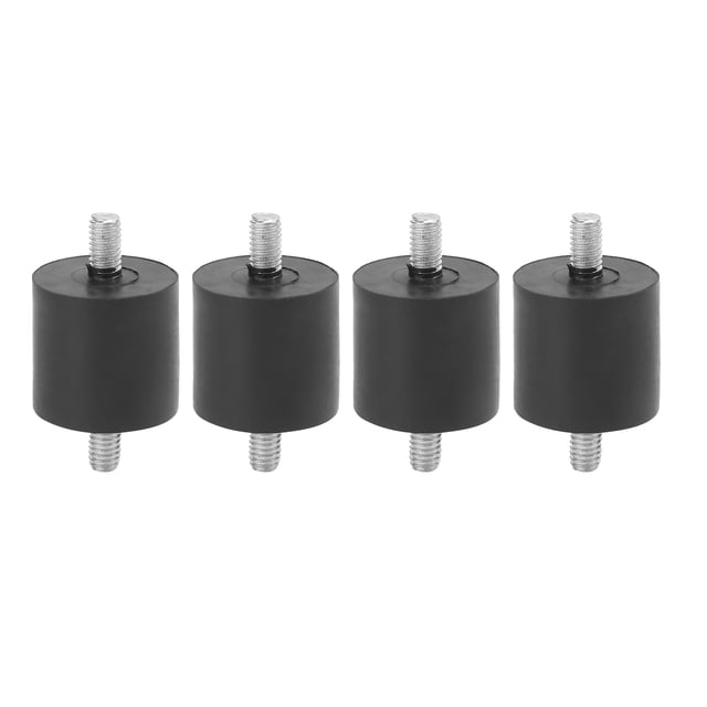 Soporte de goma para compresor de aire, amortiguador de goma de 4 piezas, soporte de vibración de goma, almohadilla de pie para amortiguador, eficiencia maximizada Jadeshay A