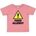 thumbnail image 3 of Inktastic Caution Food Allergy Boys or Girls Baby T-Shirt, 3 of 5