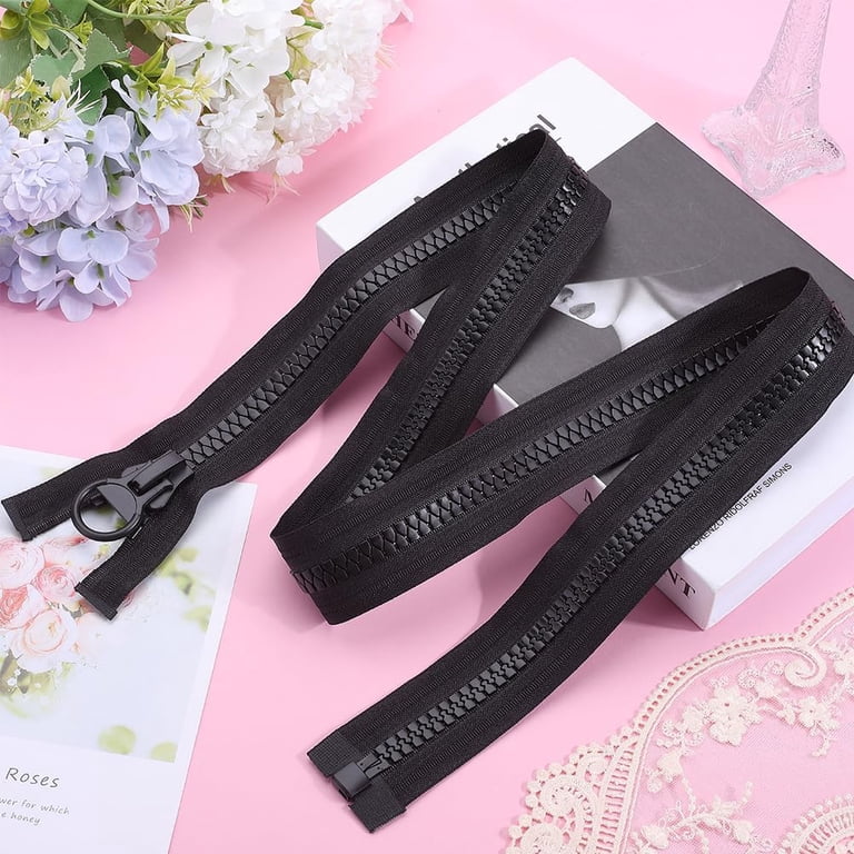 15 Super Large Plastic Zippers 47.24inch/1.2m Heavy Duty Huge