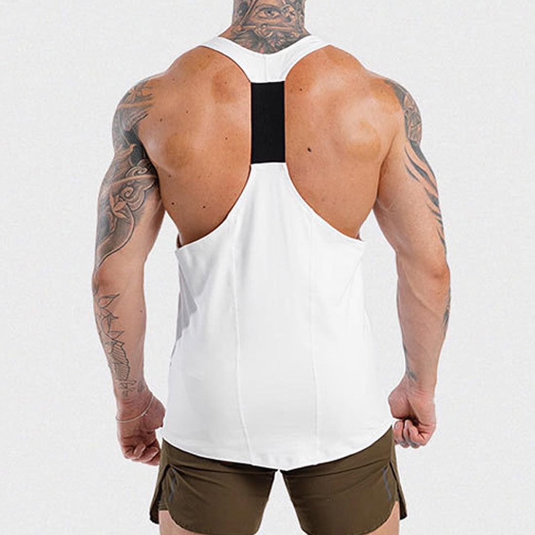 WenaZao Men's Gym Stringer Tank Tops