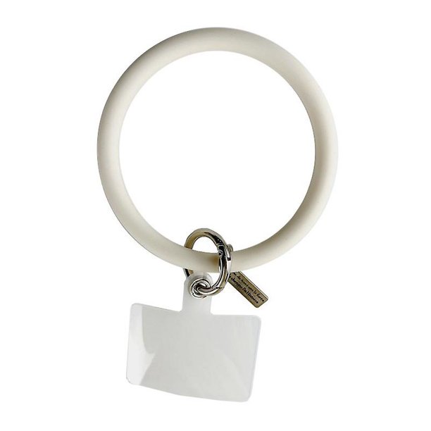 Llavero con brazalete brillante, llavero circular para mujeres y niñas, regalo de joyería de Navidad