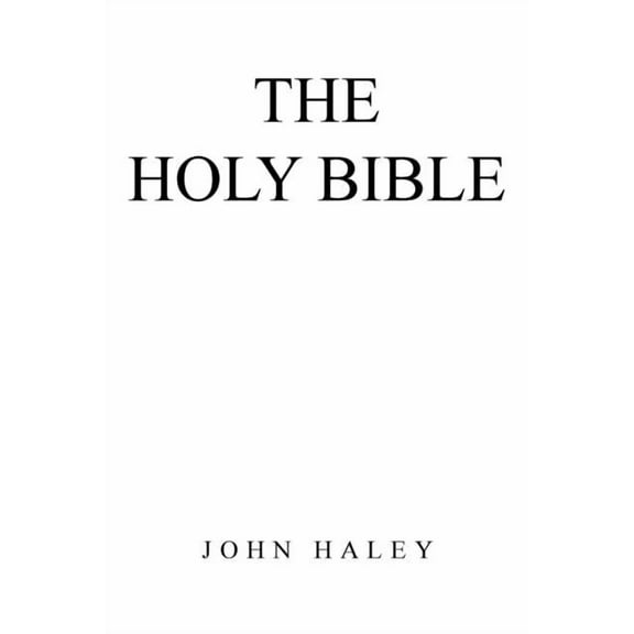 The Holy Bible, (Paperback)