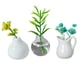 thumbnail image 1 of Mini Ceramics Vase Fridge Magnet Diy 3D Creativa Sticulante para (i), 1 of 8