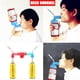 thumbnail image 5 of Ounissouiy Lata Cerveza Snorkel Embudo Beber Pajita Juegos Gallinas Bucks Fiesta Entretenimiento Barra de herramientas Conector rojo, 5 of 6