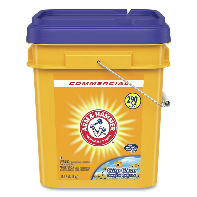 Powder Laundry Detergent, Crisp Clean, 18 lb Pail Powder Laundry Detergent, Crisp Clean, 18 lb Pail