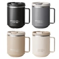 thumbnail image 6 of 500ml 304 Stainless Steel Coffee Mug with Dual-Mode Sealed Lid, Leak-Proof Insulated Travel Tumbler with Wide Handle for Office, Commute & Home, 6 of 8