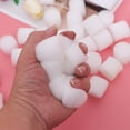 thumbnail image 2 of 200PCS 30MM Fixing Planting Hydroponic Sponge Soilless Hydroponic Sponge Cultivation Sponge Practical Gardening Tools Moisturized Planting Seedlings Sponge for Store Home Use (White), 2 of 8