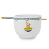 Disney Pixar Ratatouille 20-Ounce Ceramic Ramen Bowl and Chopstick Set