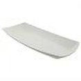 thumbnail image 2 of 10 Strawberry Street Whittier 26" Embossed Platter in White, 2 of 2