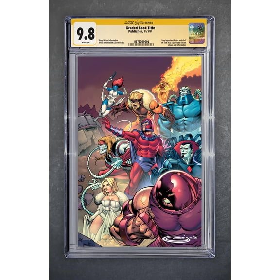 X-MEN #20 CGC Signature Series 9.8 Sajad Shah Variant B Virgin LTD 1000
