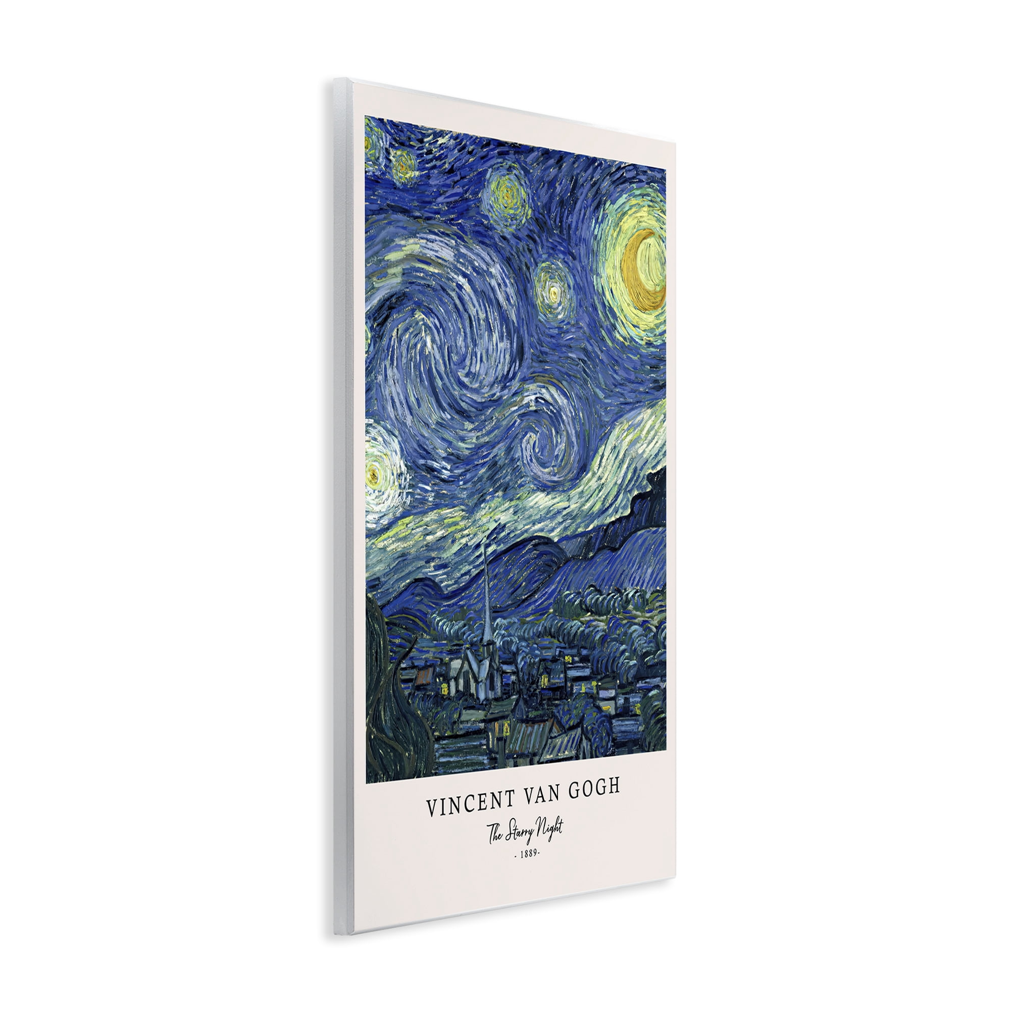 Stupell Industries Classic Starry Night Van Gogh Wall Plaque Art, design by Vintage Hustle
