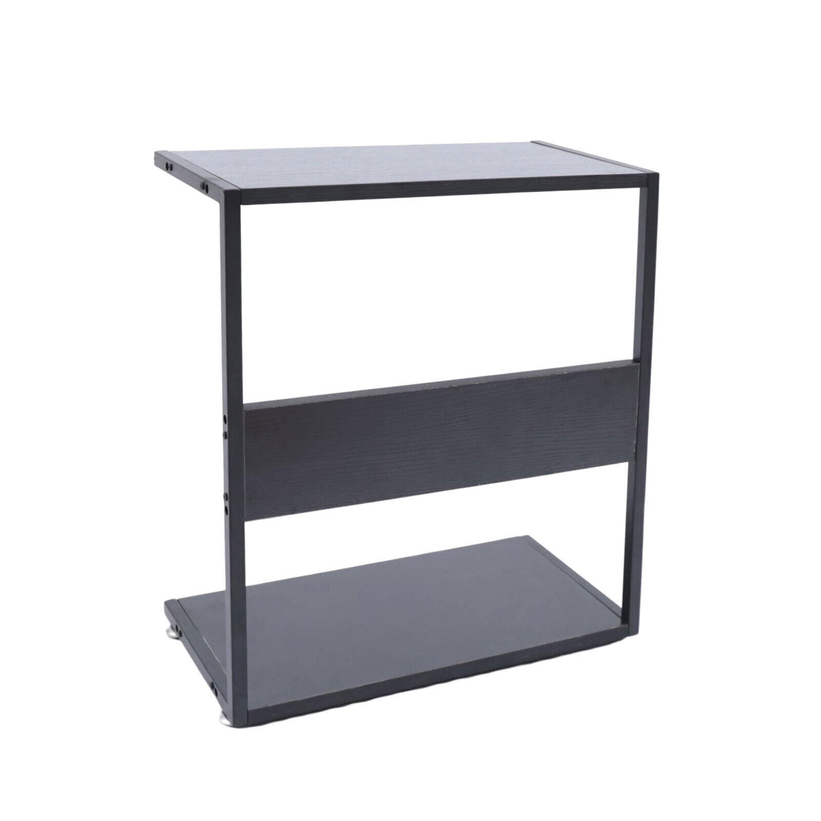 2-Tier Computer Tower Stand, Under Desk CPU Stand PC Stand W/ Rolling Wheels