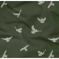 thumbnail image 4 of oneOone Organic Cotton Poplin Twill Fabric Bird Ikat Print Fabric By Yard 42 Inch Wide, 4 of 4