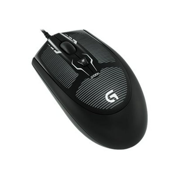 Logitech Gaming Mouse - Mouse - right and left-handed - optical - wired - USB - black - Walmart.com