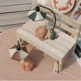 thumbnail image 4 of Resin Pig Night Lamp, 2PC Cute Sleeping Pig Figurines with LED Light for Home Desk Decor, 4 of 5