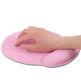 thumbnail image 3 of Nvzi 1 Set Computer Mouse Mat Typing Keyboard Pad Wrist Support Gaming Mouse Pad-Pink, 3 of 4
