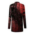 thumbnail image 7 of Fesfesfes Cardigans for Women Halloween Print Cardigan Tops Loose Long Sleeve Shirts Fall Coat Casual Cardigan Blouse Fall Saving, 7 of 7