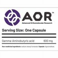 thumbnail image 2 of AOR - GABA (600mg), 60 Capsules, 2 of 2