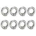 thumbnail image 5 of M4 Thread Dia 304 Stainless Steel Ring Shape Eyed Bolt Lifting Eye Nut 8Pcs, 5 of 5