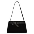 thumbnail image 1 of Bolso Bandolera Mujer Gamuza Correa Ajustable para Viajes, 1 of 9
