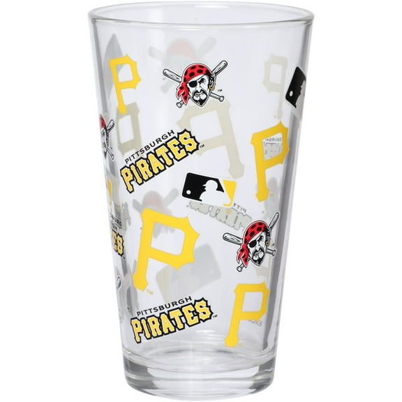 Pittsburgh Pirates Full Wrap Pint Glass