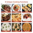 thumbnail image 4 of Ninja HyperHeat 9-in-1 Electric Pressure Cooker with SimpliServe Pot — 6.5 Qt, Cooks Up to 2X Faster, 1200W, Feeds 8–10, PC201 Blue Macaron, 4 of 13