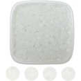 thumbnail image 1 of Cuentas redondas de vidrio de 0.236 pulgadas para hacer joyas, 900 cuentas de semillas de vidrio para pulseras, manualidades, 1 of 7