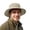Green, variant on Mens Wide Brim Sun Hat With Chin Strap, Cotton Safari Boonie Hat Adjustable Neck Cord Outdoor Fishing Cap, Lightweight Breathable Bucket Hat For Big Head Size Blue,One Size