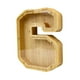 thumbnail image 1 of Alcancía de madera, caja para ahorrar dinero, tarro transparente para dinero para cumpleaños de adultos. Estilo B, 1 of 9
