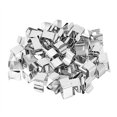 thumbnail image 1 of 50 piezas de gancho de luz navideña de metal, clip de cable para exteriores, decoración para luces navideñas, 1 of 5