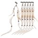 thumbnail image 2 of 6pcs Ethnic Plume Headdress Indian Hair Accessories Hair Clip Extensions for Women, 2 of 4