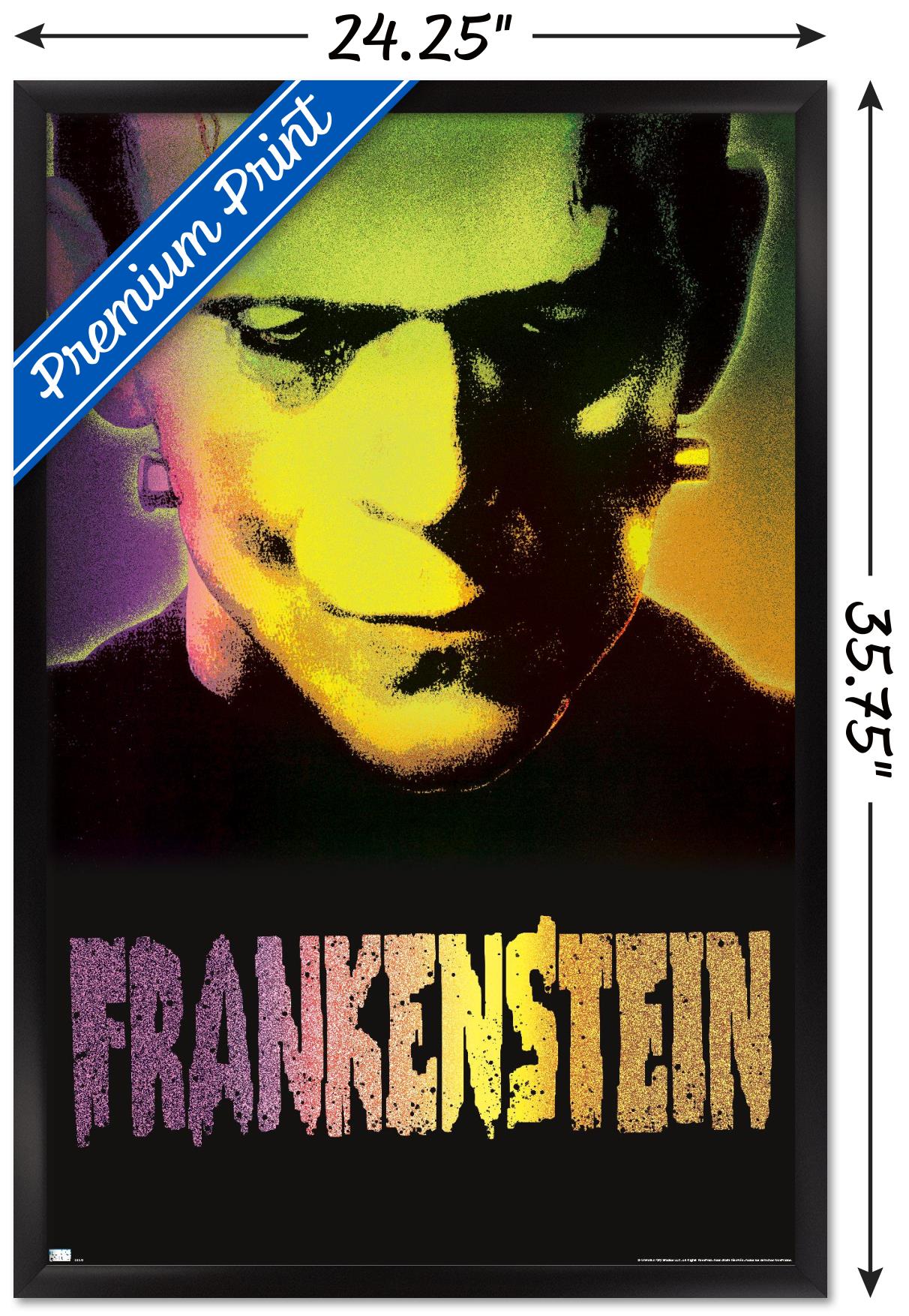 Frankenstein - Close-Up Wall Poster, 22.375" x 34" Framed