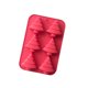 thumbnail image 5 of Naiovety Molde de silicona de Navidad - Accesorios de cocina duraderos y fáciles de limpiar Molde de pastel de silicona rojo Type2 NO2, 5 of 6