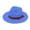 Blue, variant on Foldable Sun Hat Ndbuld Sun Beach Hats for Women Summer Floppy Wide Brim Sunhat Packable Foldable Lace Travel Vacation