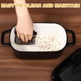 thumbnail image 6 of Oval Enameled Dutch Oven for Bread Baking - 3.6QT Cast Iron Sourdough Bread Pan with Lid, 6 of 7